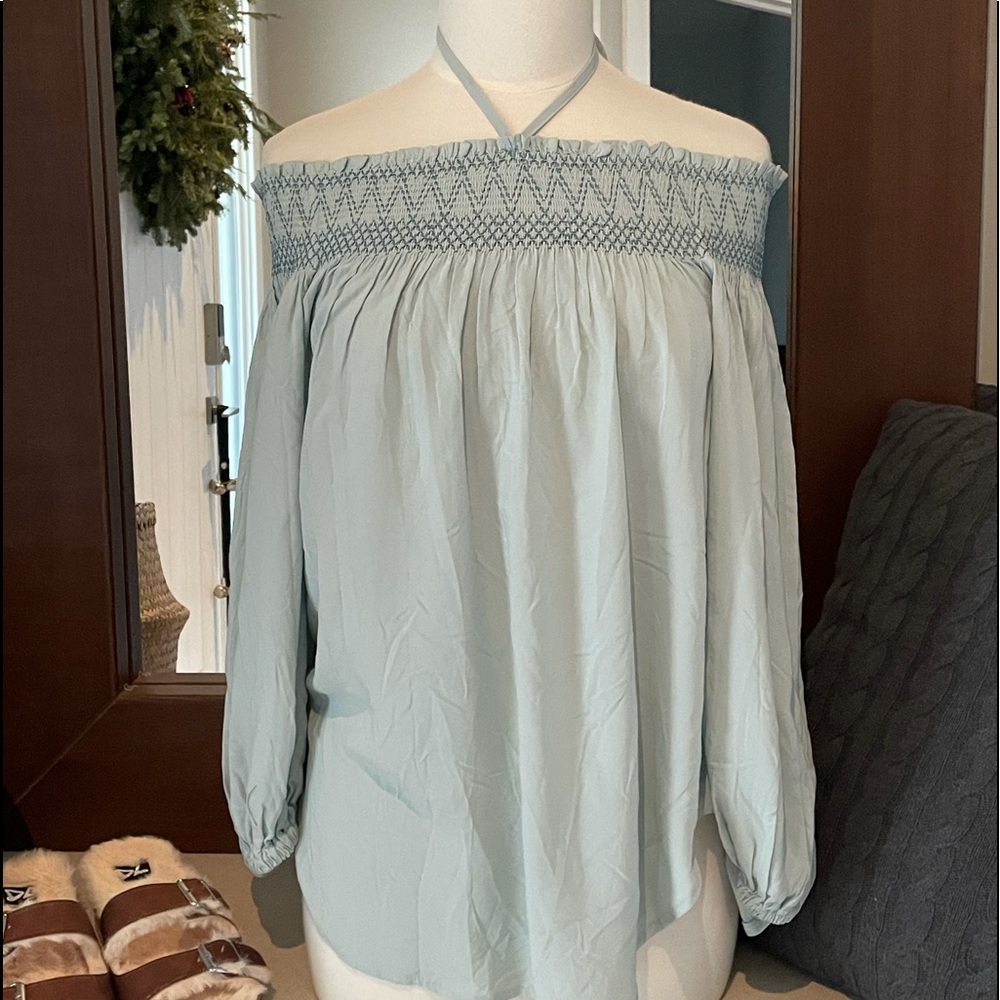 Anthropologie off the shoulder tunic .... new